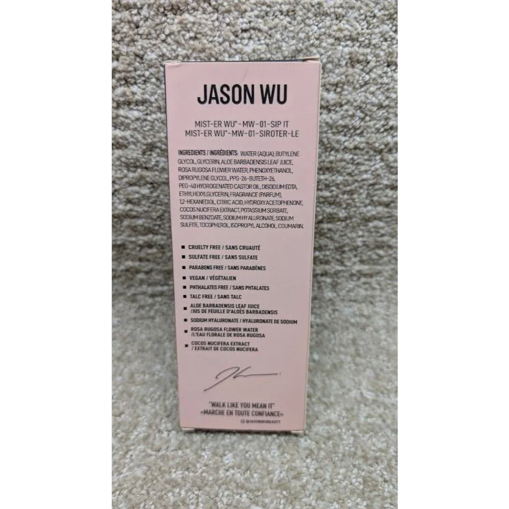 MIST-ER WU Jason Wu Extra Fine Face Mist Rose Water/Aloe Leaf Juice 1.60 fl oz